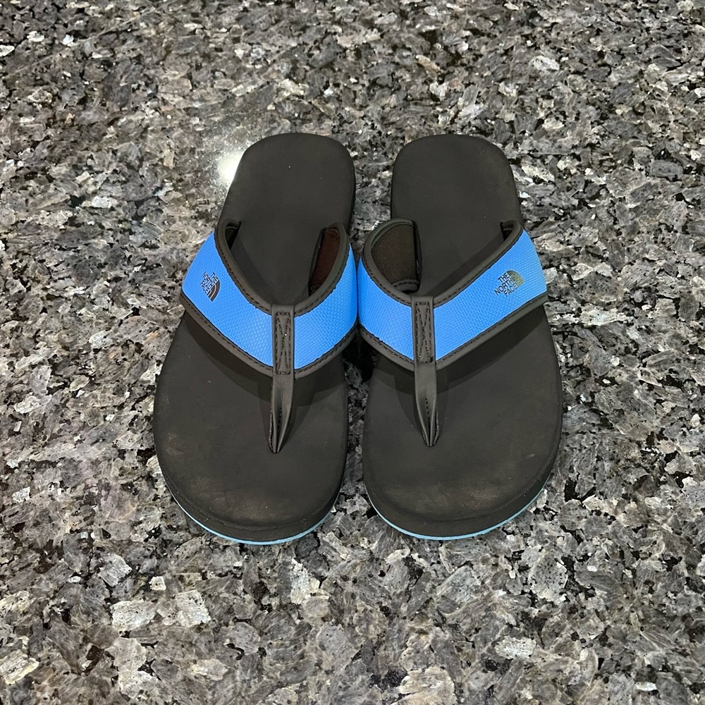 The North Face Flip-Flops Black and Blue Base Camp Size 6